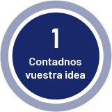 1 contadnos vuestra idea azul