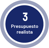 3 presupuesto realista azul